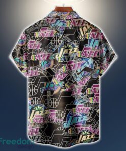 Utah Jazz Logo All Printed 3D Hawaiian Shirt For Fans NBA Hawaiian Shirt Product Photo 2