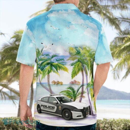 Utah, South Jordan Police Department Dodge Charger Tropical 3D Hawaiian Shirt Gift For Summer Product Photo 4