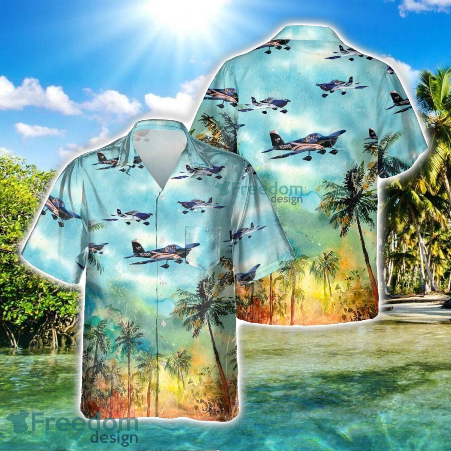 Vans aircraft RV 12 Aircraft Summer Hawaiian Shirt Veteran Shirt For Men And Women image Vans aircraft RV-12 Aircraft Summer Hawaiian Shirt Veteran Shirt For Men And Women Product Photo 2