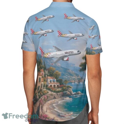 Volotea Airbus A320-200 Hawaiian Shirt Beach Summer Gift Product Photo 3