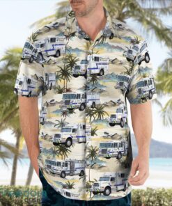 Walnutport, Pennsylvania, Diamond Fire Company Hawaiian Shirt Summer Beach Gift Product Photo 3