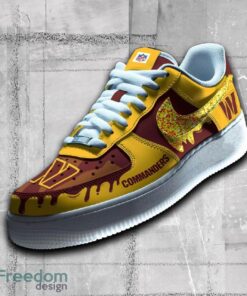 Washington Commanders NFL Sparkling AF1 Shoes Recognition All Over Print Gift Air Force 1 Sneaker