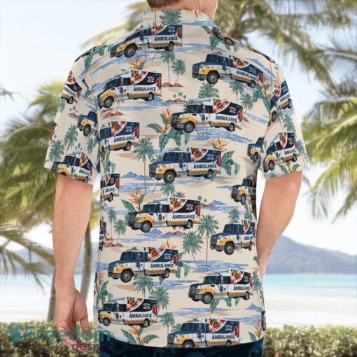 Washington County, Maryland, Smithsburg EMS Station 79 Hawaiian Shirt Men Women Beach Shirt Product Photo 2