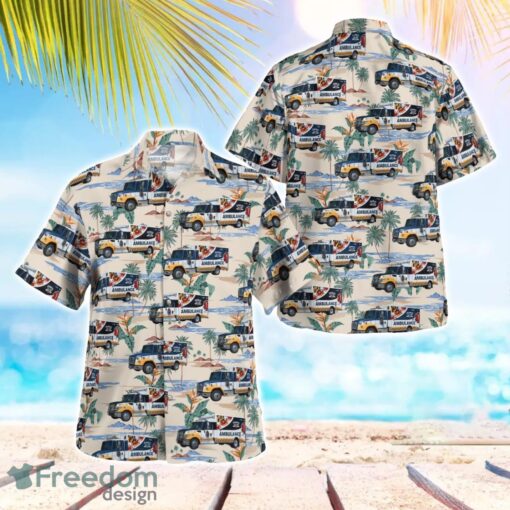 Washington County, Maryland, Smithsburg EMS Station 79 Hawaiian Shirt Men Women Beach Shirt Product Photo 1