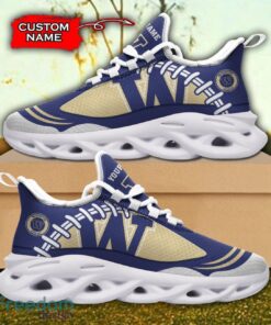 Washington Huskies NCAA Max Soul Shoes Big Logo And Custom Name Sneakers For Men Women Product Photo 2