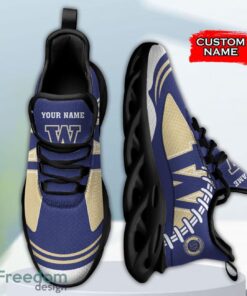 Washington Huskies NCAA Max Soul Shoes Big Logo And Custom Name Sneakers For Men Women Product Photo 3