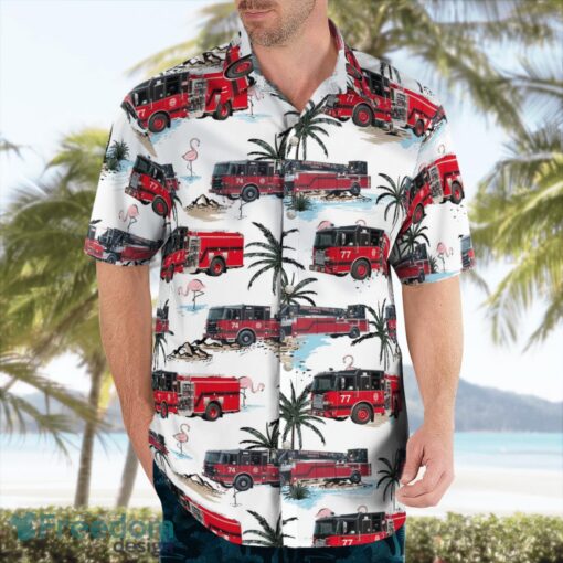 Washington Puget Sound Regional Fire Authority Hawaiian Shirt Men Women Beach Shirt Product Photo 3