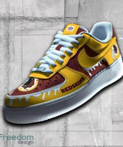 Washington Redskins NFL AF1 Shoes Symbolize All Over Print Gift Air Force 1 Sneaker