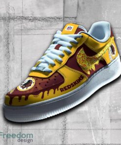 Washington Redskins NFL Sparkling AF1 Shoes Branding All Over Print Gift Air Force 1 Sneaker