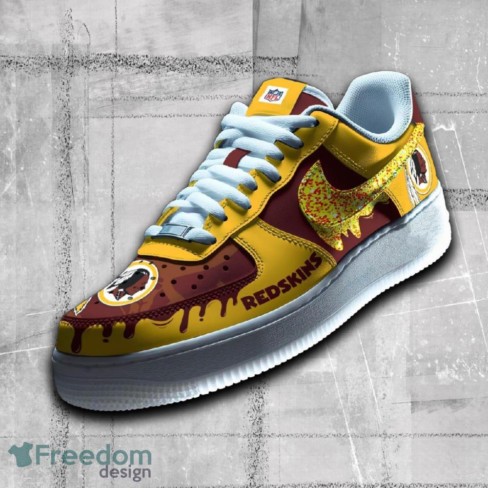 Washington Redskins NFL Sparkling AF1 Shoes Branding All Over Print Gift Air Force 1 Sneaker image Washington Redskins NFL Sparkling AF1 Shoes Branding All Over Print Gift Air Force 1 Sneaker - Washington Redskins NFL Sparkling AF1 Shoes Branding All Over Print Gift Air Force 1 Sneaker