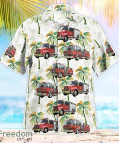 Waynesburg, Pennsylvania, Waynesburg Franklin Township Fire Company Tropical 3D Hawaiian Shirt Gift For Summer Product Photo 2