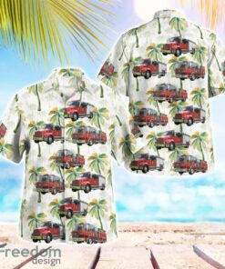 Waynesburg, Pennsylvania, Waynesburg Franklin Township Fire Company Tropical 3D Hawaiian Shirt Gift For Summer Product Photo 1