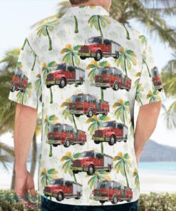 Waynesburg, Pennsylvania, Waynesburg Franklin Township Fire Company Tropical 3D Hawaiian Shirt Gift For Summer Product Photo 4