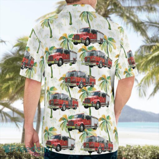 Waynesburg, Pennsylvania, Waynesburg Franklin Township Fire Company Tropical 3D Hawaiian Shirt Gift For Summer Product Photo 4