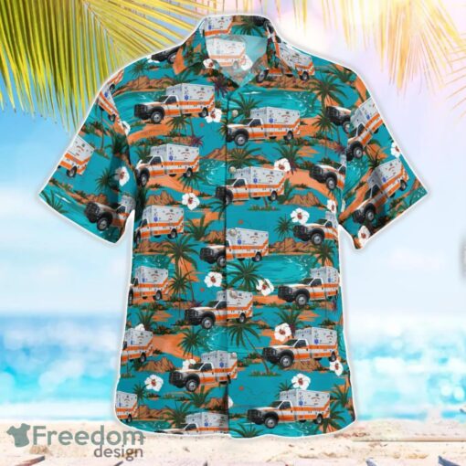 West Virginia, Morgan County EMS Hawaiian Shirt Summer Beach Gift Product Photo 3