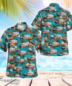 West Virginia, Morgan County EMS Hawaiian Shirt Summer Beach Gift