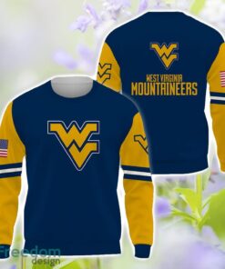 West Virginia Mountaineers Logo Team 3D T-Shirt Sweatshirt Hoodie Zip Hoodie For Men Women Product Photo 2