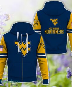West Virginia Mountaineers Logo Team 3D T Shirt Sweatshirt Hoodie Zip Hoodie For Men Women image West Virginia Mountaineers Logo Team 3D T-Shirt Sweatshirt Hoodie Zip Hoodie For Men Women Product Photo 4