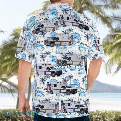 West Virginia, Pendleton County Emergency Rescue Beach Hawaiian Shirt Product Photo 2