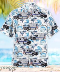 West Virginia, Pendleton County Emergency Rescue Beach Hawaiian Shirt Product Photo 3