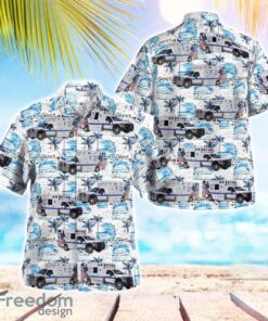 West Virginia, Pendleton County Emergency Rescue Beach Hawaiian Shirt Product Photo 1