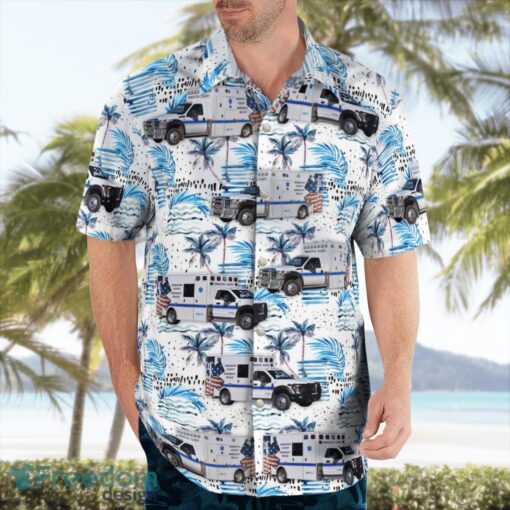 West Virginia, Pendleton County Emergency Rescue Beach Hawaiian Shirt Product Photo 4