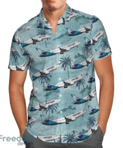 WestJet Boeing 737-8 MAX Hawaiian Shirt Beach Summer Shirt For Men Women Product Photo 2