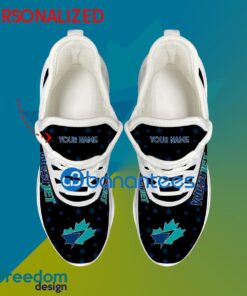 Westjet Souvenir Running Sneaker Accentuate Custom Name Gift Max Soul Shoes USA Flag Star New For Fans - Westjet Souvenir Running Shoes New Trending Personalized Photo 2