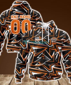 Wests Tigers Abstract NRL Personalized Hoodie 3D All Over Print New