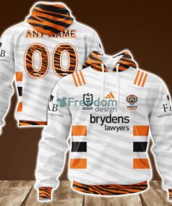 Wests Tigers Away Heritage NRL Personalized Hoodie 3D All Over Print New