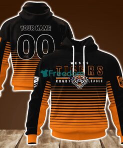 Wests Tigers Game Time For Personalized Hoodie 3D All Over Print New