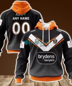 Wests Tigers Home NRL Personalized Hoodie 3D All Over Print New