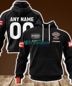 Wests Tigers Media Jersey NRL Personalized Hoodie 3D All Over Print New