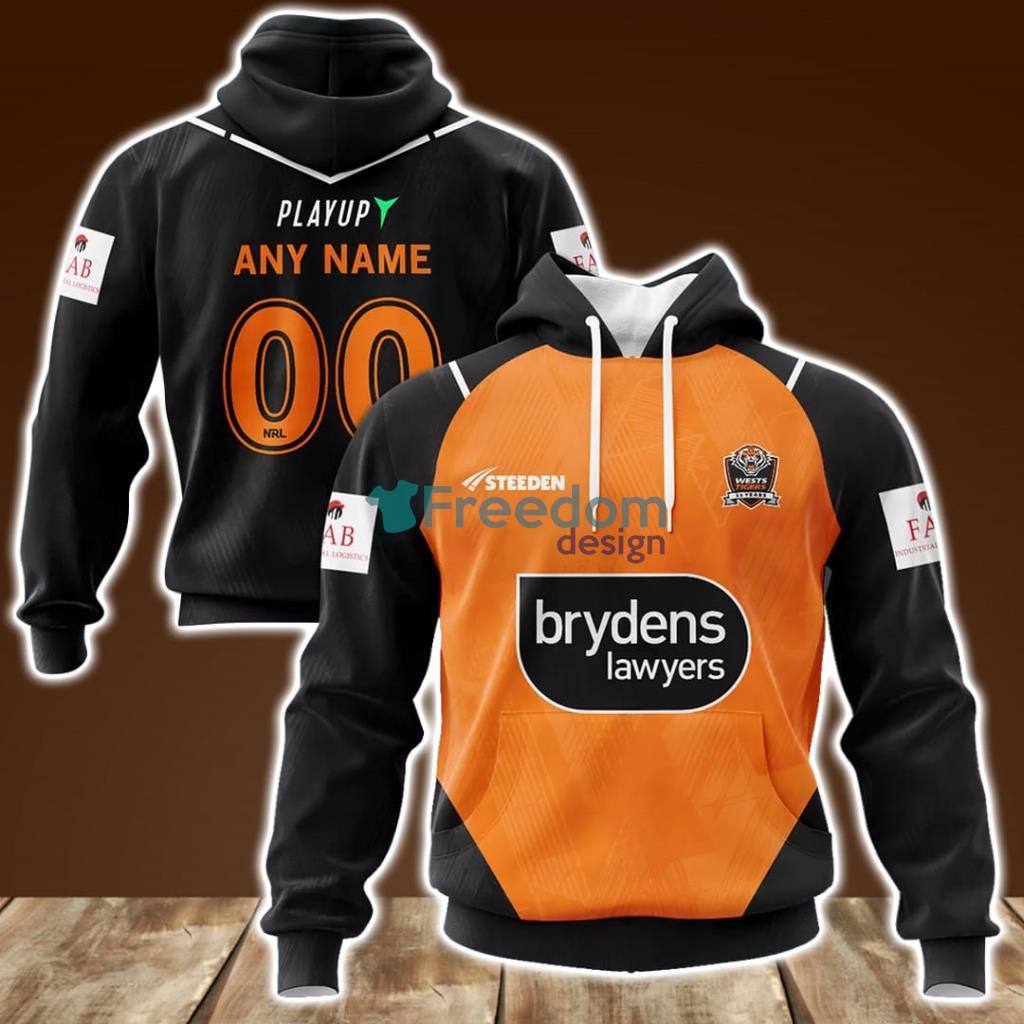 Wests Tigers Training NRL Personalized Hoodie 3D All Over Print New image Wests Tigers Training NRL Personalized Hoodie 3D All Over Print New Product Photo 1