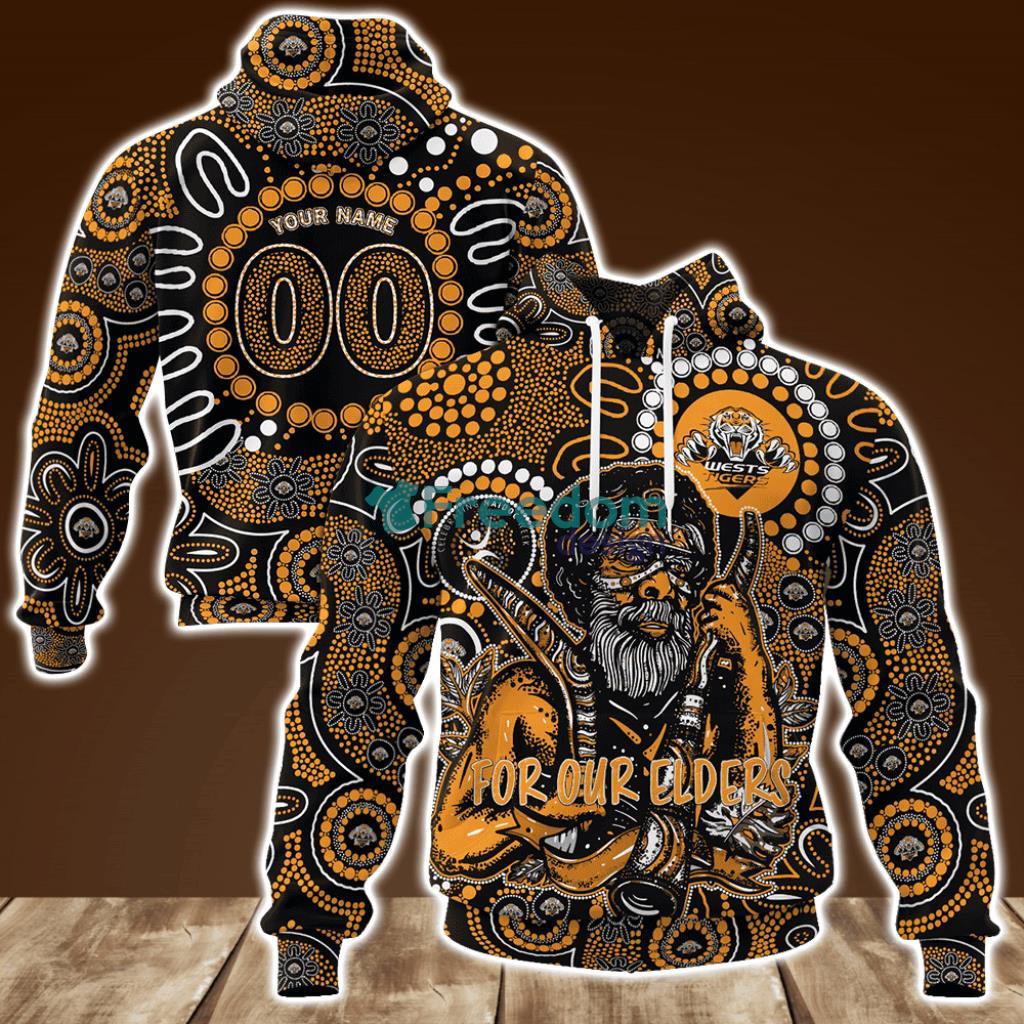 Wests Tigers Week Men NRL Personalized Hoodie 3D All Over Print New image Wests Tigers Week Men NRL Personalized Hoodie 3D All Over Print New Product Photo 1