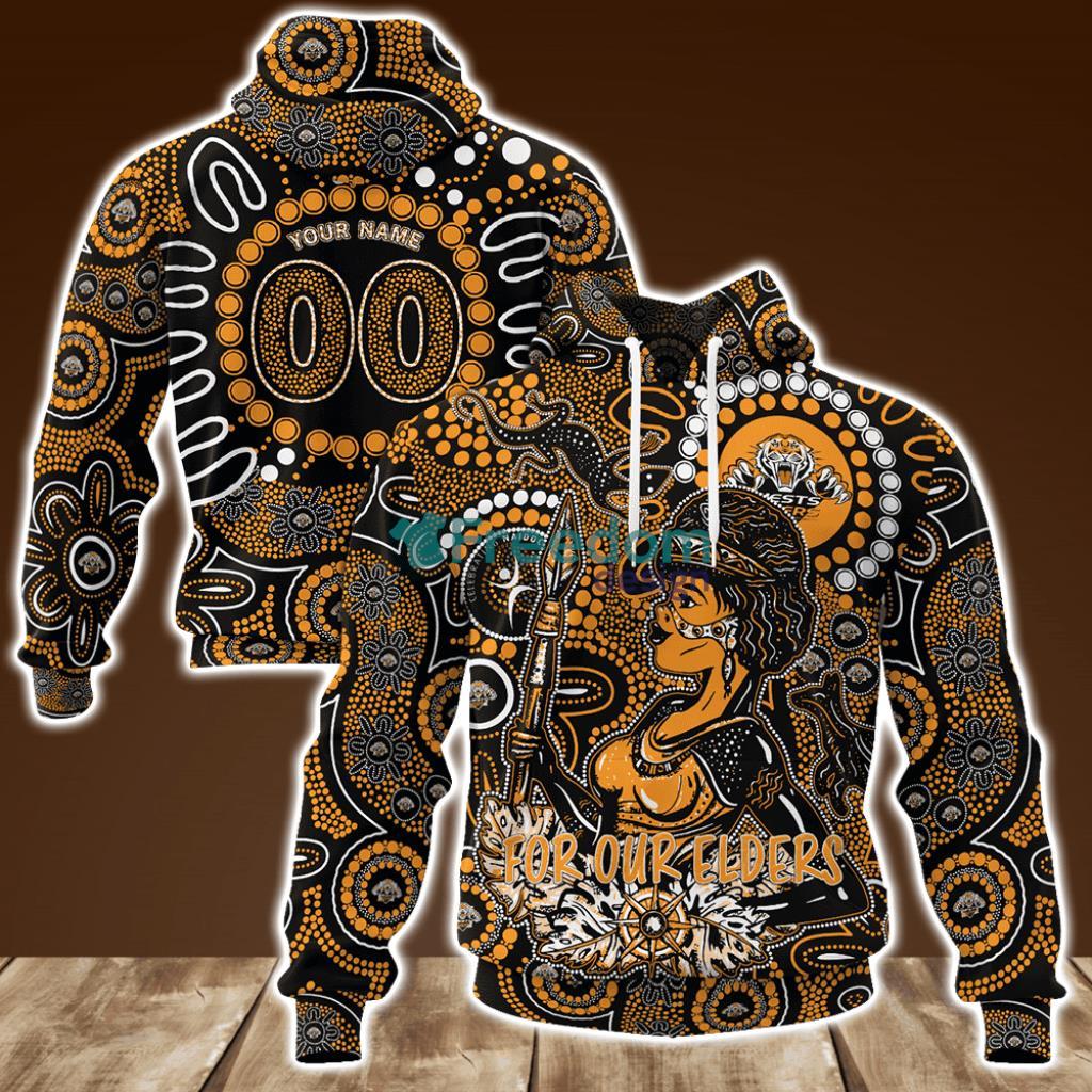 Wests Tigers Week Women NRL Personalized Hoodie 3D All Over Print New image Wests Tigers Week Women NRL Personalized Hoodie 3D All Over Print New Product Photo 1