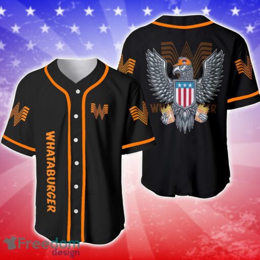 Whataburger US Eagle Baseball Jersey Shirt 4th Of July Independence Day Gift Product Photo 1