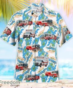 Whitewater, Wisconsin, Whitewater Fire Department Tropical 3D Hawaiian Shirt Gift For Summer Product Photo 4