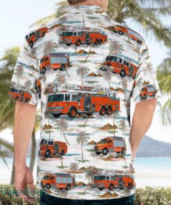 Wilkes Barre Township Fire Department Hawaiian Shirt Beach Summer Gift Product Photo 2