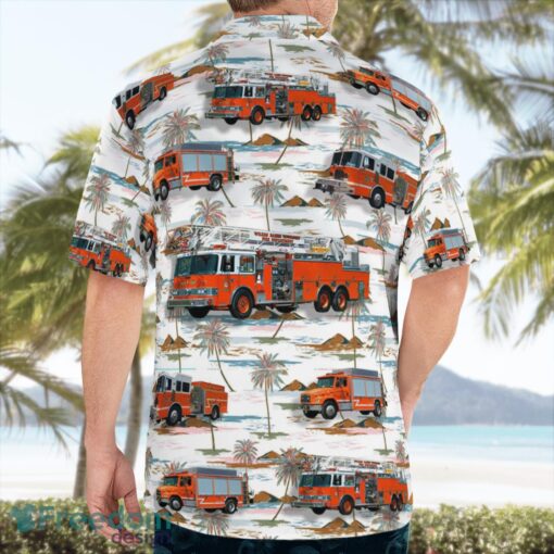 Wilkes Barre Township Fire Department Hawaiian Shirt Beach Summer Gift Product Photo 2