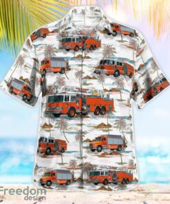 Wilkes Barre Township Fire Department Hawaiian Shirt Beach Summer Gift Product Photo 4