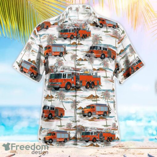 Wilkes Barre Township Fire Department Hawaiian Shirt Beach Summer Gift Product Photo 4