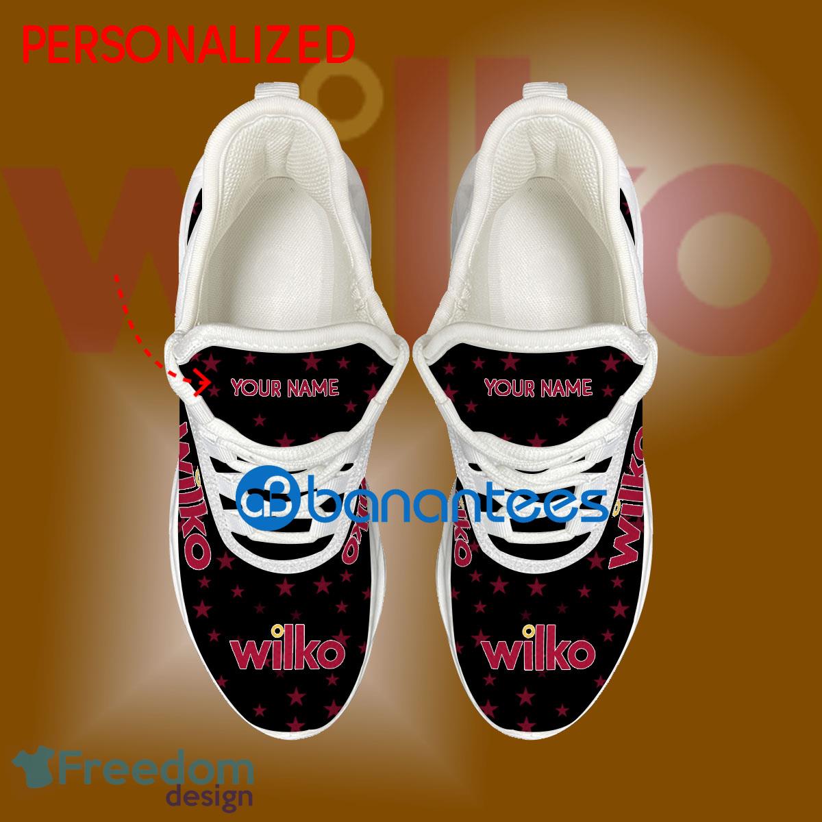 Wilko Running Sneaker Radiate Custom Name Gift Max Soul Shoes USA Flag Star New For Fans image Wilko Running Sneaker Radiate Custom Name Gift Max Soul Shoes USA Flag Star New For Fans - Wilko Running Shoes New Trending Personalized Photo 2