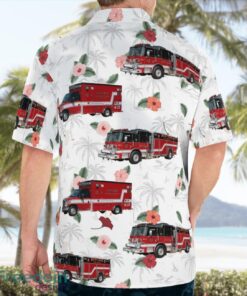 Will County, Illinois, Beecher Fire Protection District Hawaiian Shirt Summer Beach Gift Product Photo 2