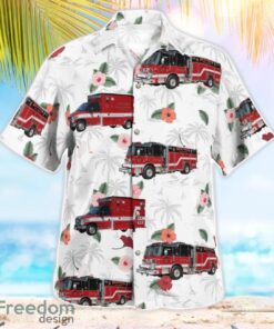 Will County, Illinois, Beecher Fire Protection District Hawaiian Shirt Summer Beach Gift Product Photo 3