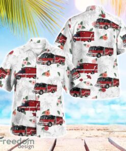 Will County, Illinois, Beecher Fire Protection District Hawaiian Shirt Summer Beach Gift