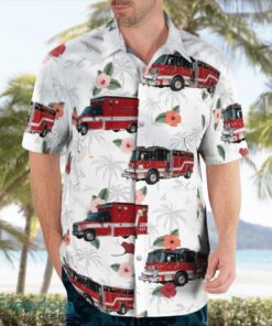 Will County, Illinois, Beecher Fire Protection District Hawaiian Shirt Summer Beach Gift Product Photo 4