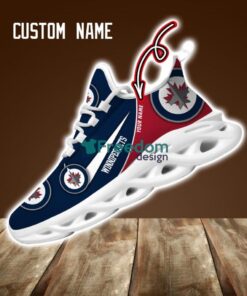 Winnipeg Jets Custom Name NHL New Max Soul Shoes Sneaker Personalized Name