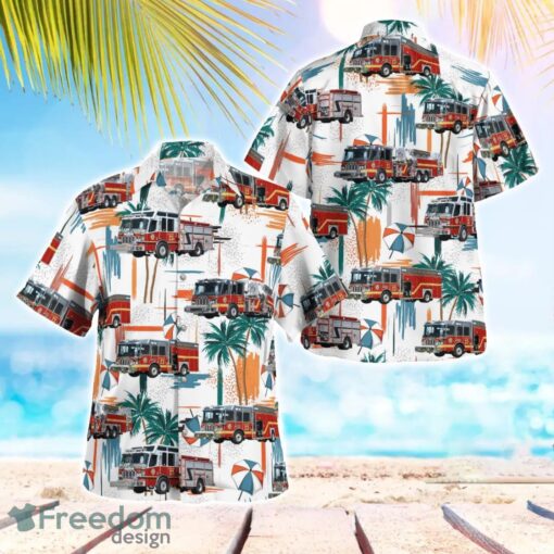 Winter Garden, Orange County, Florida, Winter Garden Fire Department Hawaiian Shirt Men Women Beach Shirt Product Photo 1