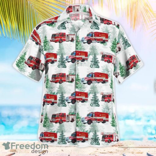 Wisconsin Milwaukee Fire Department Christmas Hawaiian Shirt Men Women Beach Shirt Product Photo 2